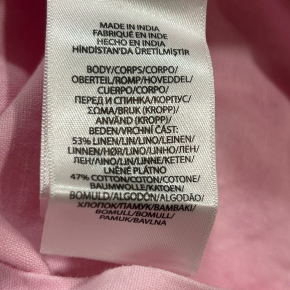 NWT RALPH LAUREN MENS LINEN COTTON BLEND PINK SHORTS SIZE 42 - Picture 10 of 12